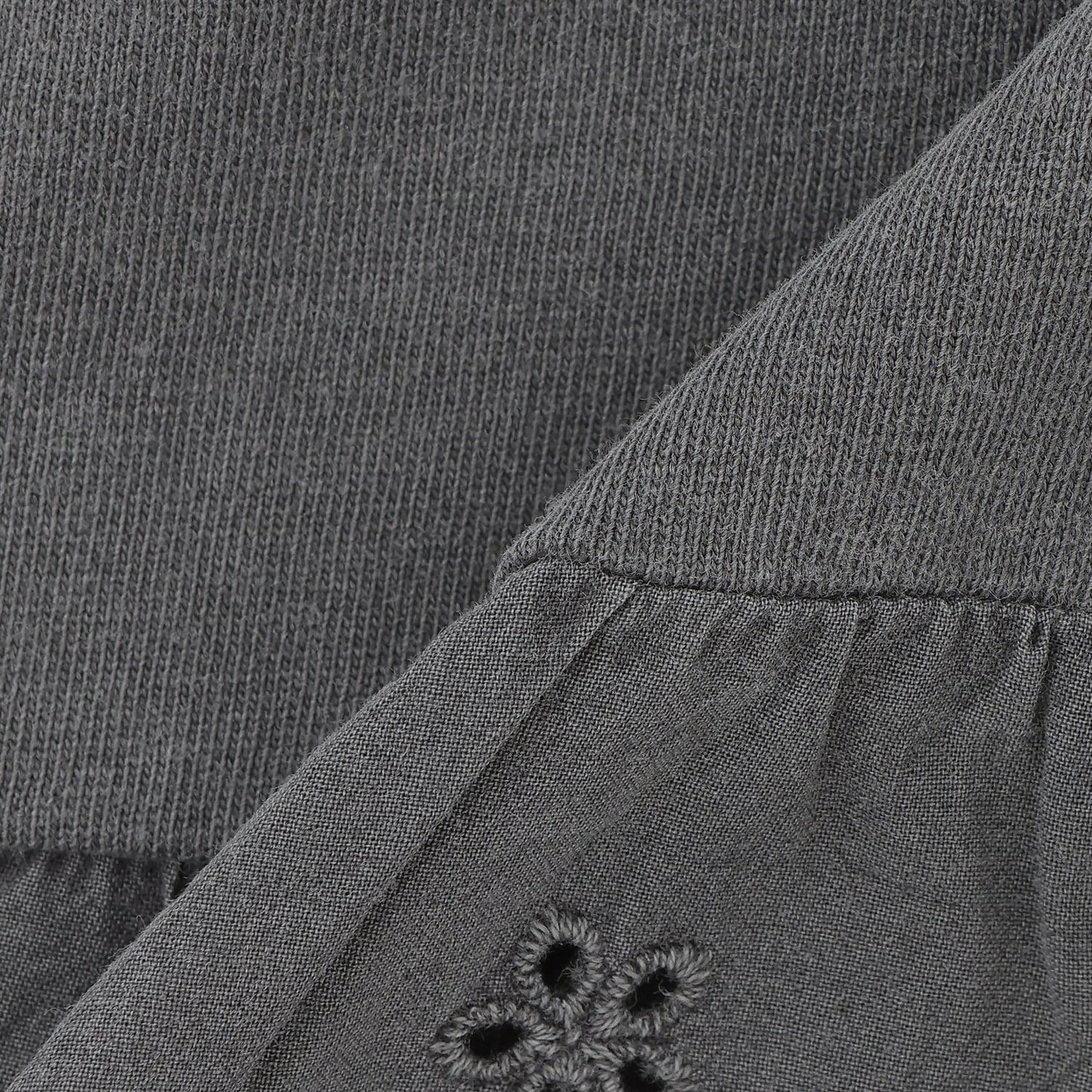 荷葉邊設計 彈力面料 上衣 Pullover【AMI】