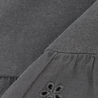 荷葉邊設計 彈力面料 上衣 Pullover【AMI】