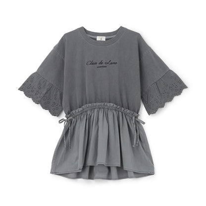 荷葉邊設計 彈力面料 上衣 Pullover【AMI】