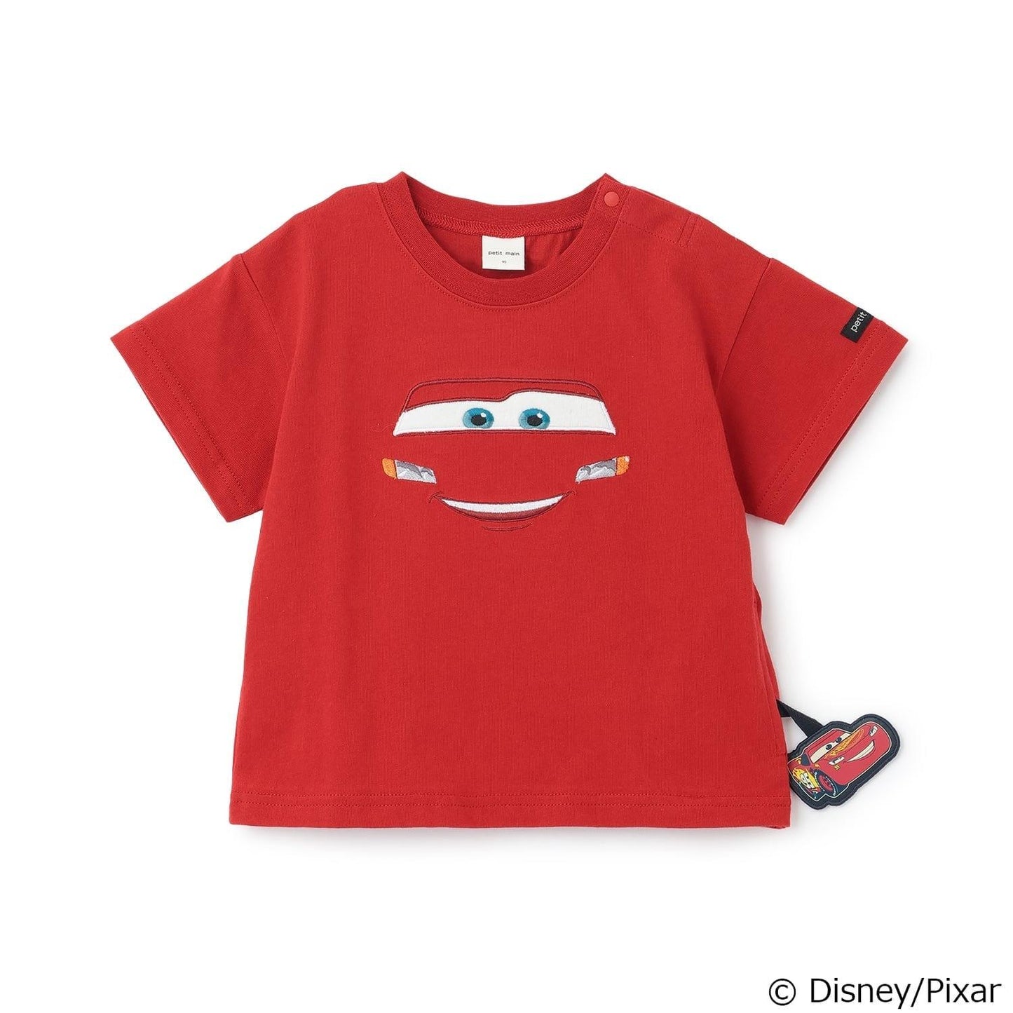 《ディズニー》/Pixar ベイマックス/カーズ 冰感觸感 臉部圖案T恤