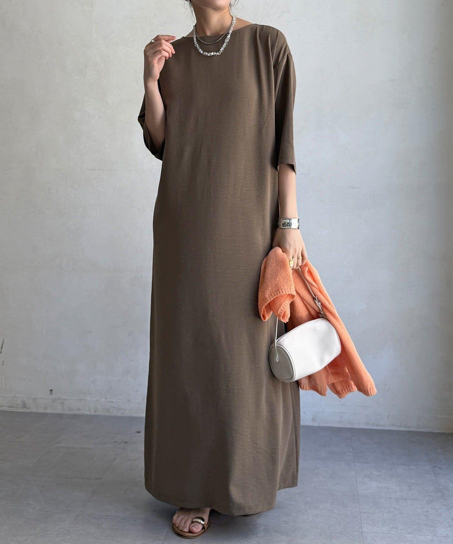 前後雙穿設計 連衣裙