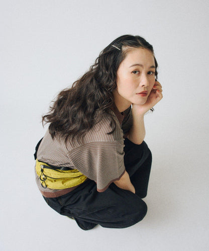 WHIMSIC 條紋針織POLO衫