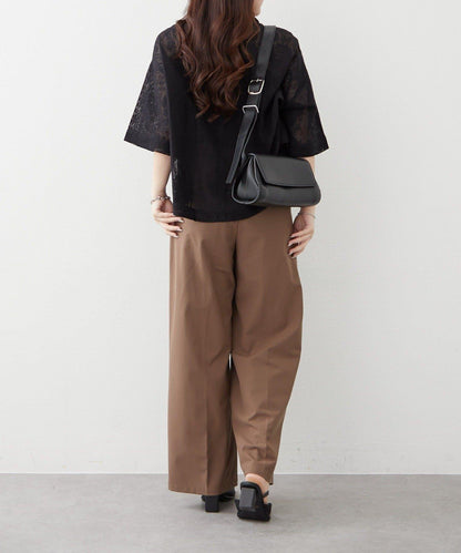 NAO 花卉蕾絲女襯衫