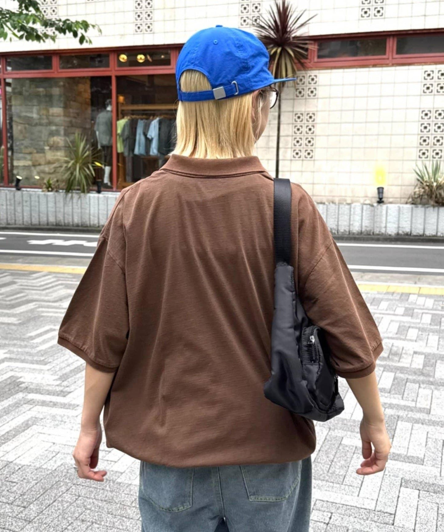 顏料染網眼POLO衫