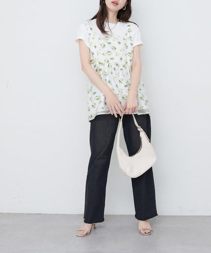 natural couture 提花上衣
