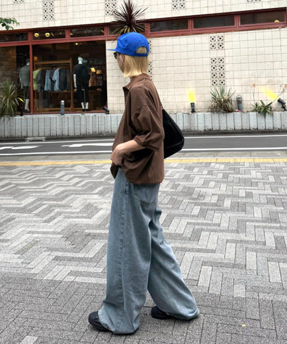 顏料染網眼POLO衫