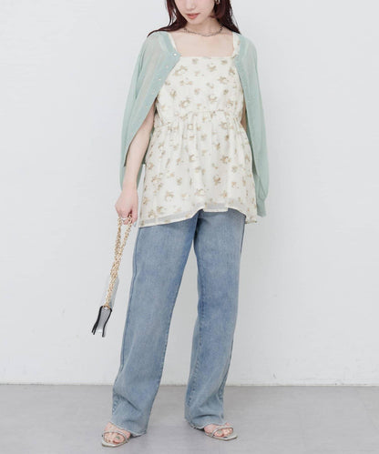 natural couture 提花上衣