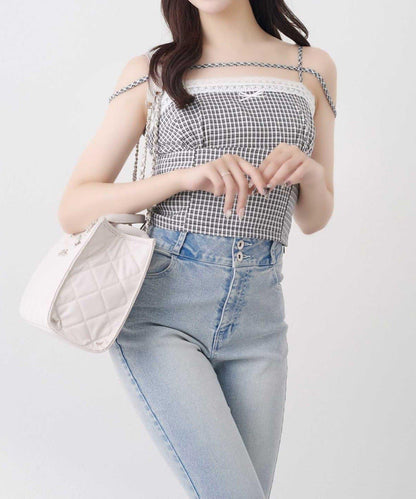 Belle Charme 襯衫束胸上衣套裝