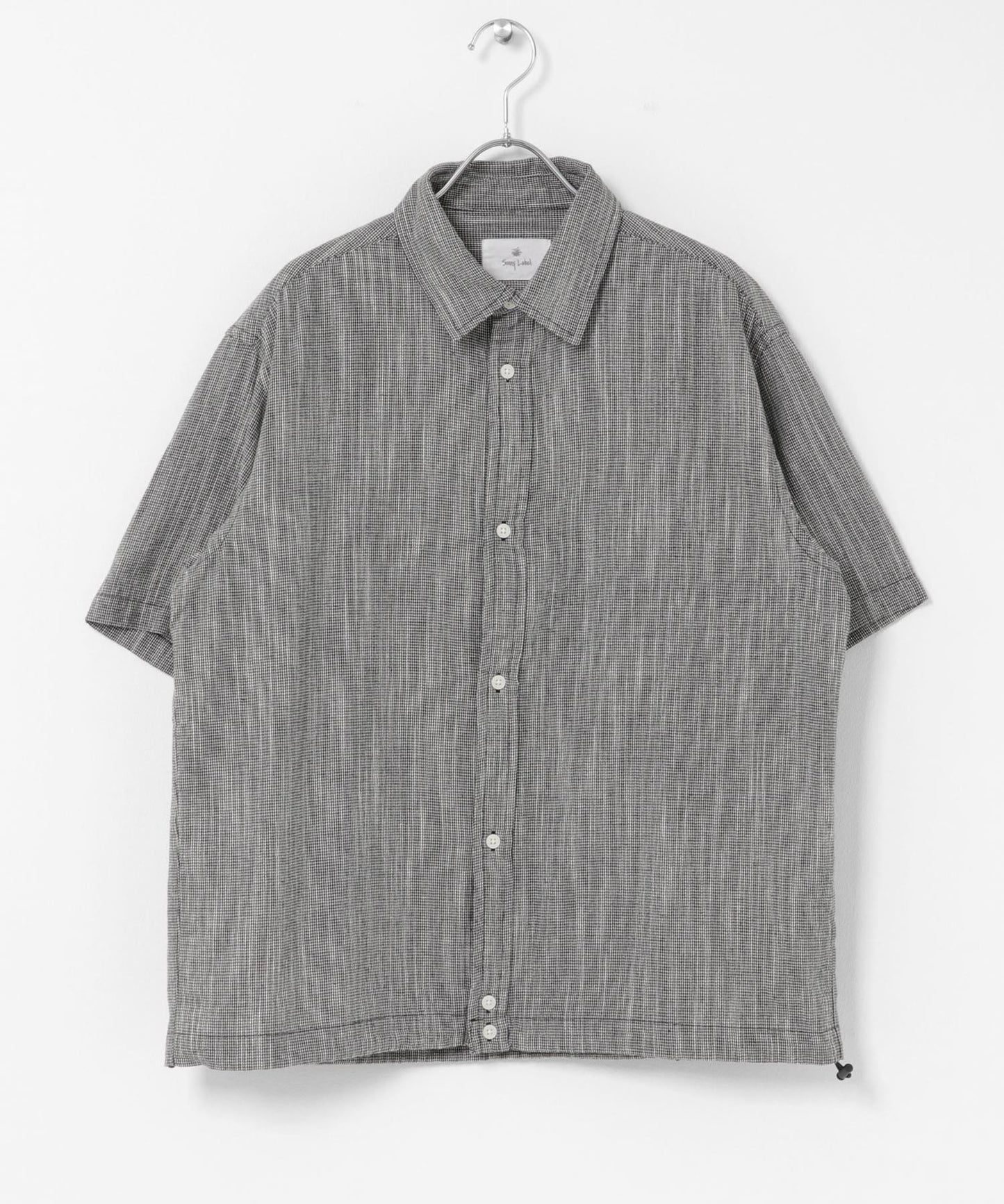 迷你千鳥格 合身襯衫