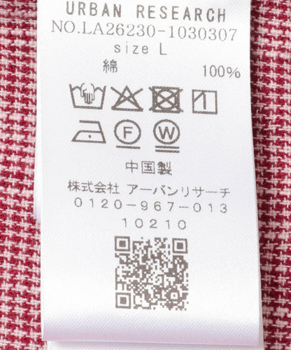 迷你千鳥格 合身襯衫