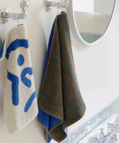 WARMGREYTAIL TILE FACETOWEL 面巾