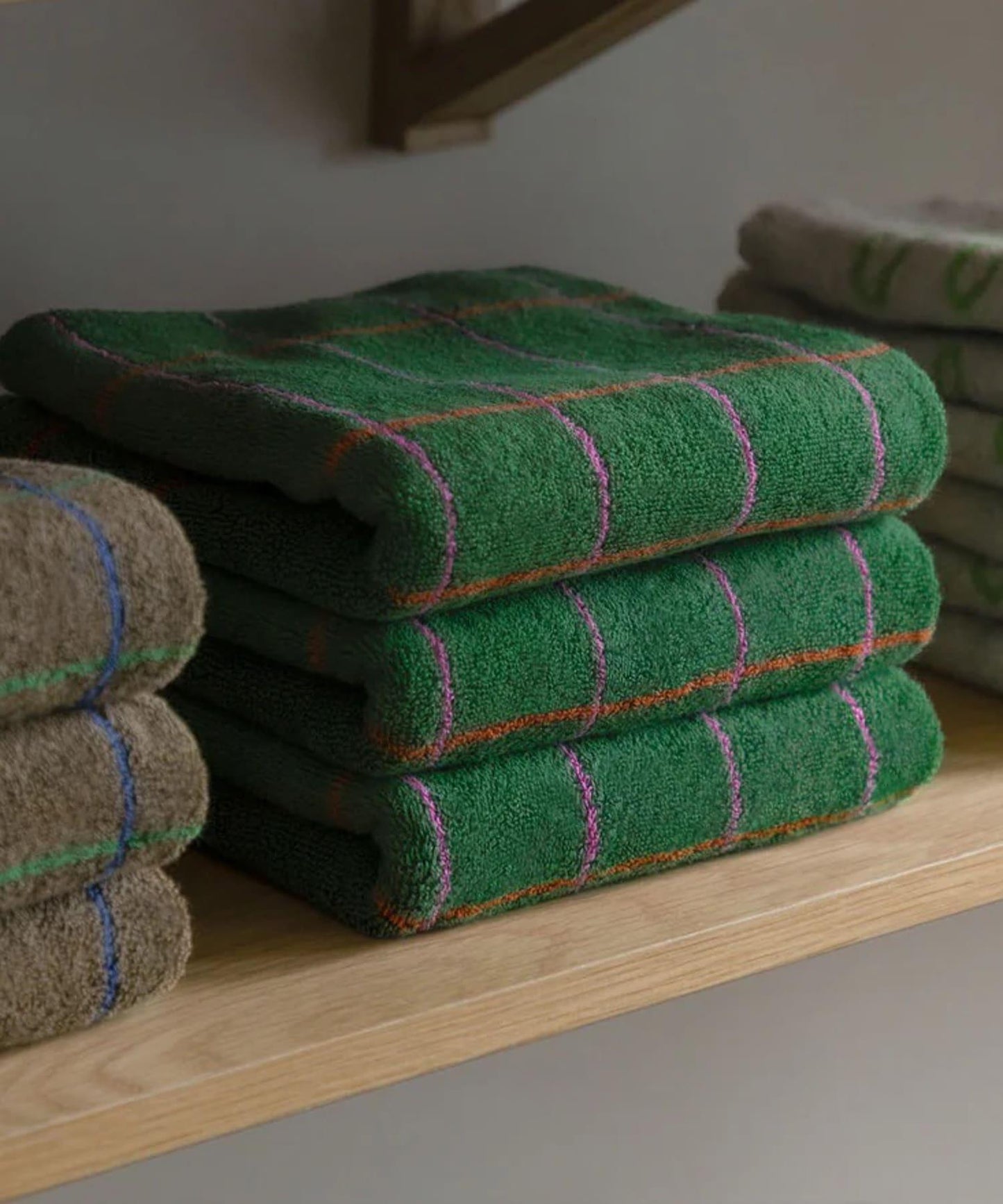 WARMGREYTAIL TILE FACETOWEL 面巾