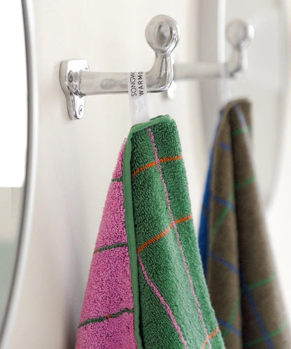 WARMGREYTAIL TILE FACETOWEL 面巾