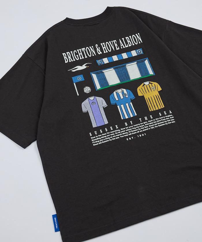 Brighton & Hove Albion FC SEAGULLS 球衣圖案 印花短袖T恤
