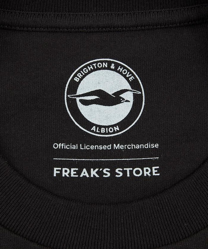 Brighton & Hove Albion FC SEAGULLS HERITAGE LOGO 復古標誌印花短袖T恤