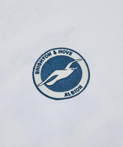 Brighton & Hove Albion FC SEAGULLS 球衣圖案 印花短袖T恤