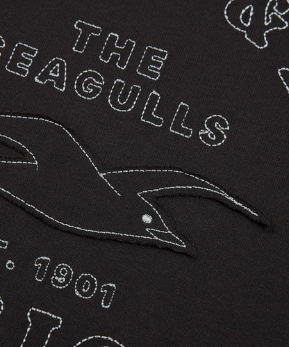 Brighton & Hove Albion FC SEAGULLS HERITAGE LOGO 復古標誌印花短袖T恤