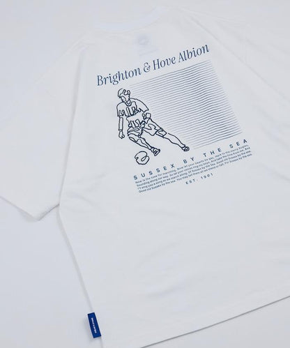 Brighton & Hove Albion FC SEAGULLS PLAYER LINE TEE T恤