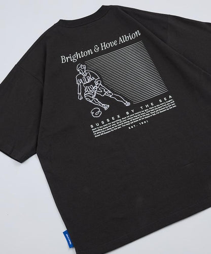 Brighton & Hove Albion FC SEAGULLS PLAYER LINE TEE T恤