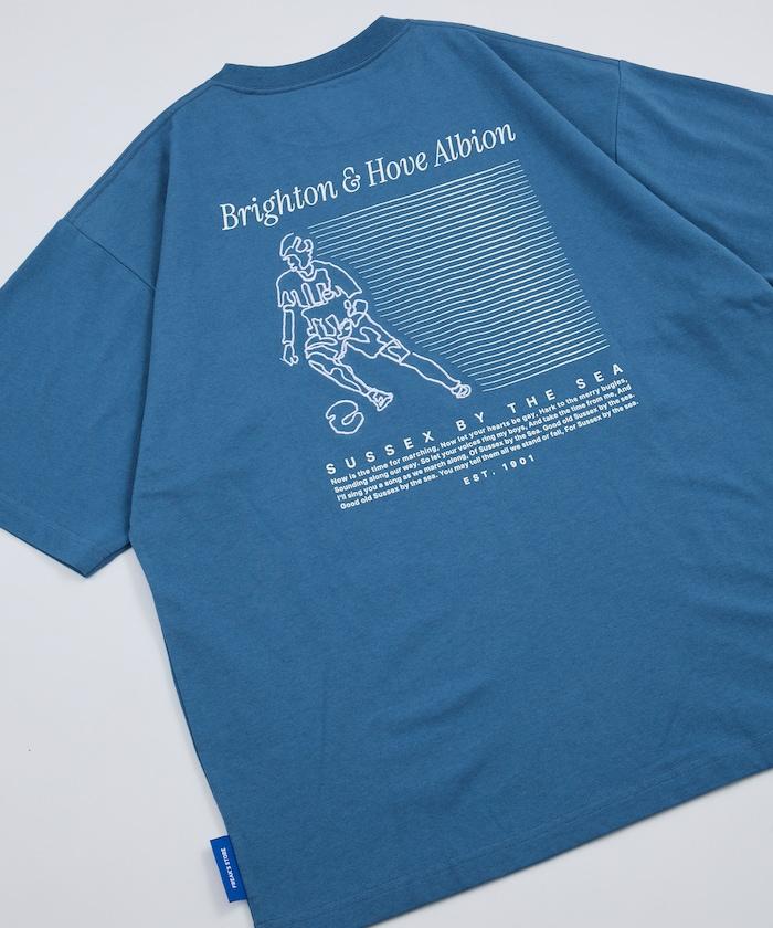 Brighton & Hove Albion FC SEAGULLS PLAYER LINE TEE T恤