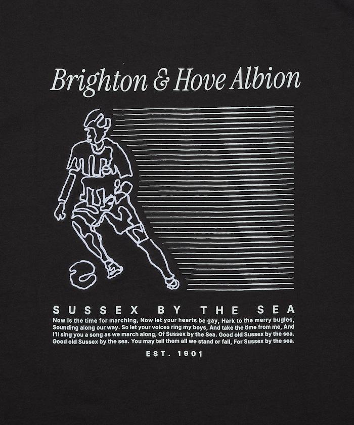 Brighton & Hove Albion FC SEAGULLS PLAYER LINE TEE T恤