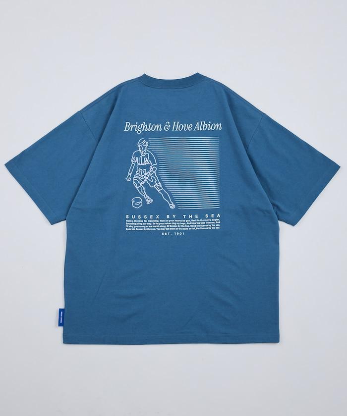 Brighton & Hove Albion FC SEAGULLS PLAYER LINE TEE T恤