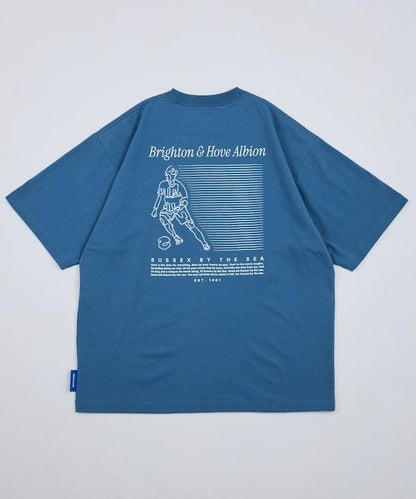 Brighton & Hove Albion FC SEAGULLS PLAYER LINE TEE T恤