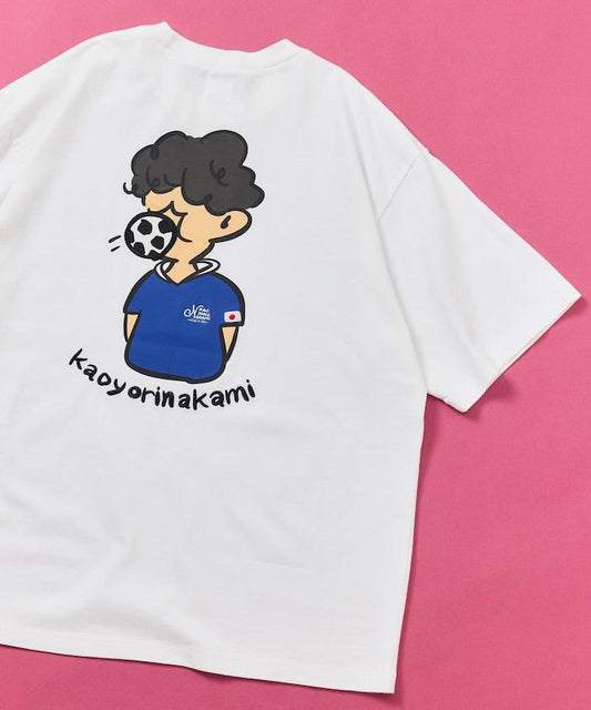 kaoyorinakami × FREAK'S STORE 聯名 足球男孩圖案T恤