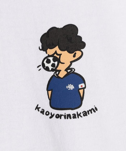 kaoyorinakami × FREAK'S STORE 聯名 足球男孩圖案T恤