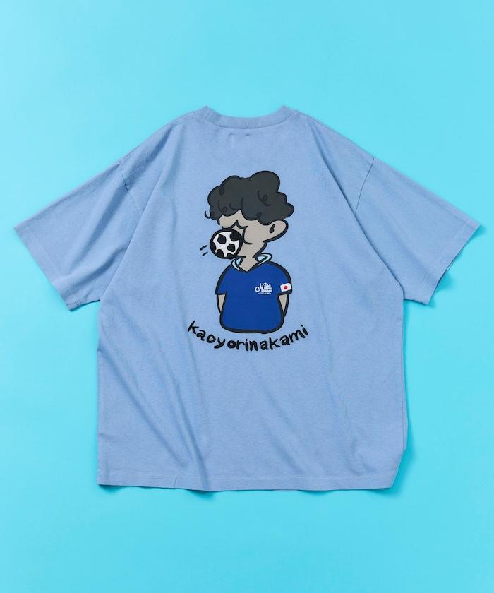kaoyorinakami × FREAK'S STORE 聯名 足球男孩圖案T恤