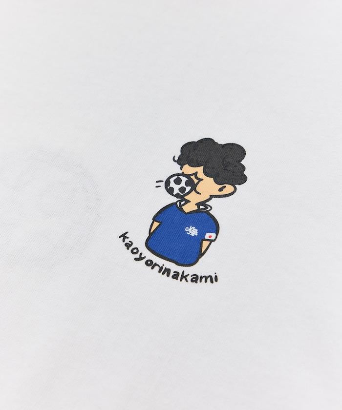 kaoyorinakami × FREAK'S STORE 聯名 足球男孩圖案T恤