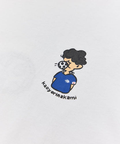kaoyorinakami × FREAK'S STORE 聯名 足球男孩圖案T恤