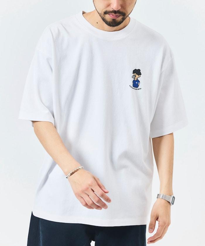 kaoyorinakami × FREAK'S STORE 聯名 足球男孩圖案T恤
