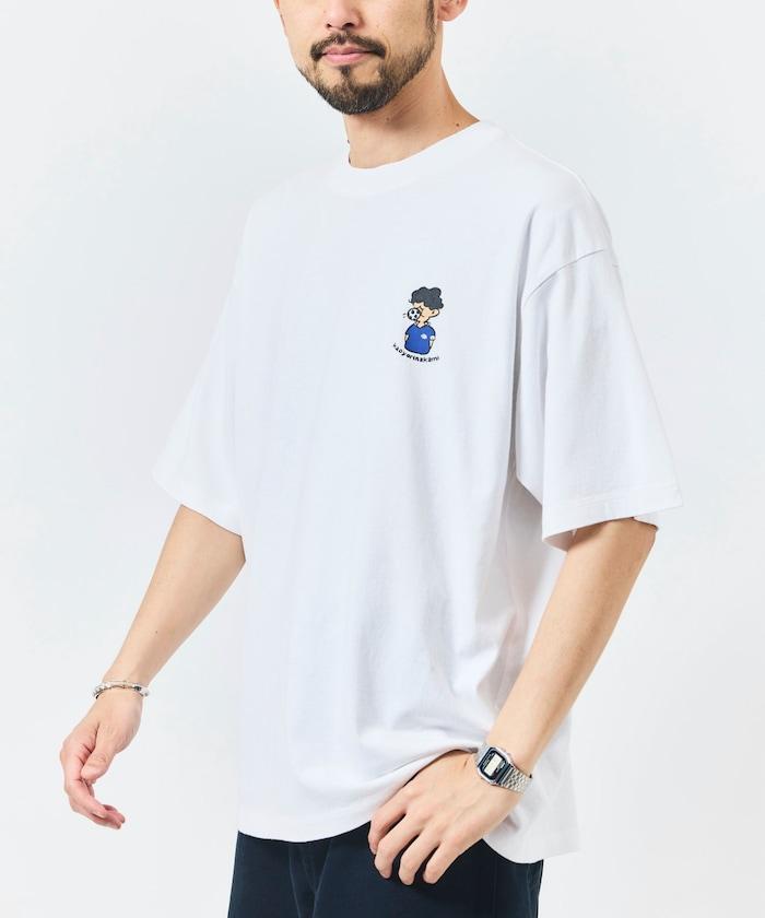 kaoyorinakami × FREAK'S STORE 聯名 足球男孩圖案T恤