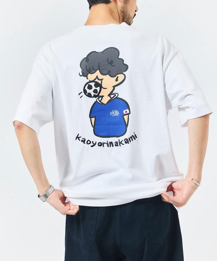 kaoyorinakami × FREAK'S STORE 聯名 足球男孩圖案T恤
