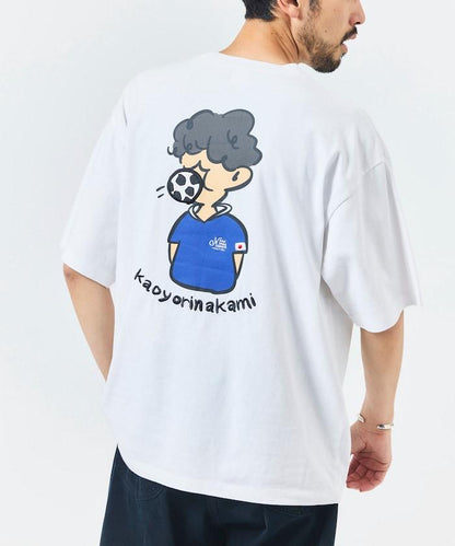 kaoyorinakami × FREAK'S STORE 聯名 足球男孩圖案T恤