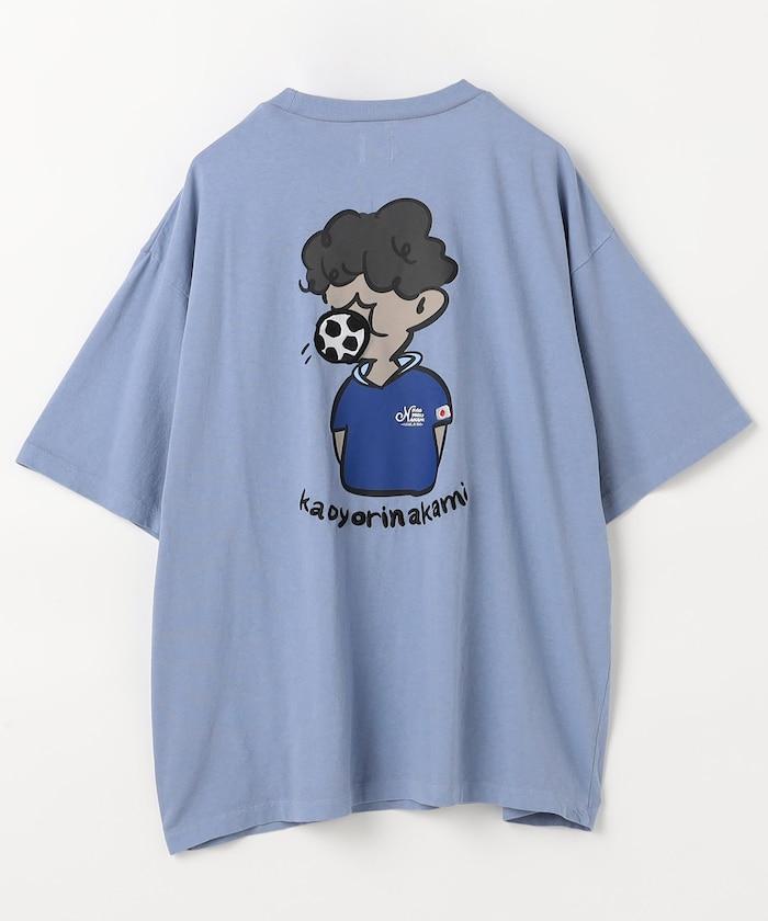 kaoyorinakami × FREAK'S STORE 聯名 足球男孩圖案T恤