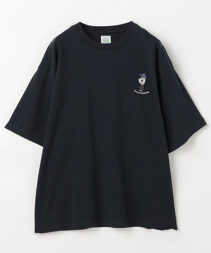 kaoyorinakami × FREAK'S STORE カオヨリナカミ 聯名 露臍男孩印花 T恤