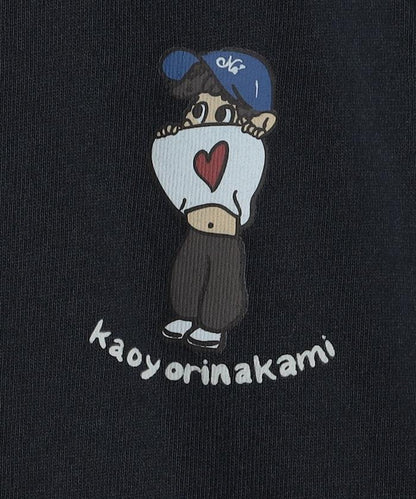 kaoyorinakami × FREAK'S STORE カオヨリナカミ 聯名 露臍男孩印花 T恤