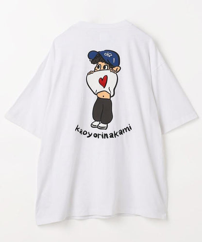 kaoyorinakami × FREAK'S STORE カオヨリナカミ 聯名 露臍男孩印花 T恤