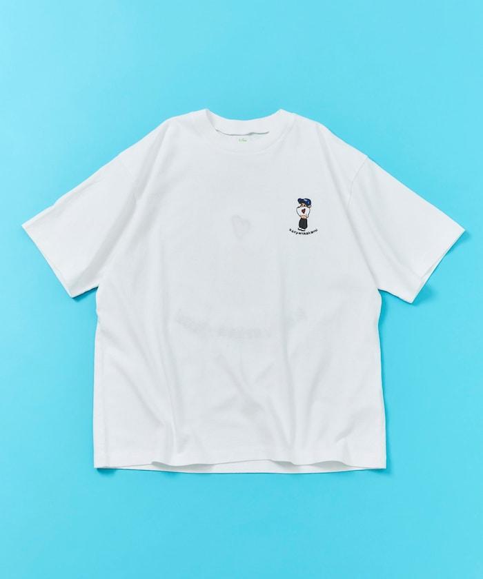 kaoyorinakami × FREAK'S STORE カオヨリナカミ 聯名 露臍男孩印花 T恤