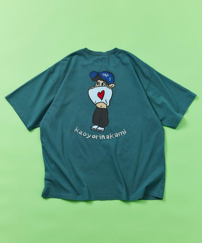 kaoyorinakami × FREAK'S STORE カオヨリナカミ 聯名 露臍男孩印花 T恤