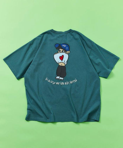 kaoyorinakami × FREAK'S STORE カオヨリナカミ 聯名 露臍男孩印花 T恤