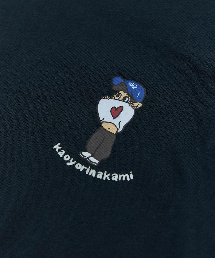kaoyorinakami × FREAK'S STORE カオヨリナカミ 聯名 露臍男孩印花 T恤
