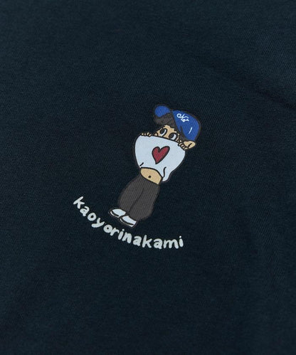 kaoyorinakami × FREAK'S STORE カオヨリナカミ 聯名 露臍男孩印花 T恤