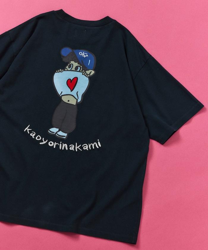 kaoyorinakami × FREAK'S STORE カオヨリナカミ 聯名 露臍男孩印花 T恤