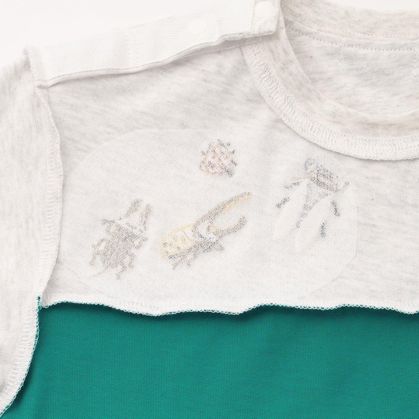 昆蟲刺繡拼接 短袖T恤