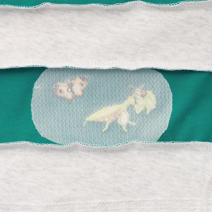 昆蟲刺繡拼接 短袖T恤