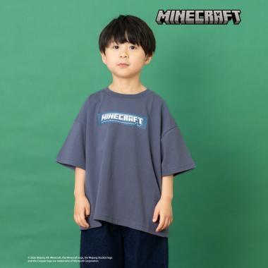 マインクラフト（我的世界） icon block 後背圖案 短袖T恤