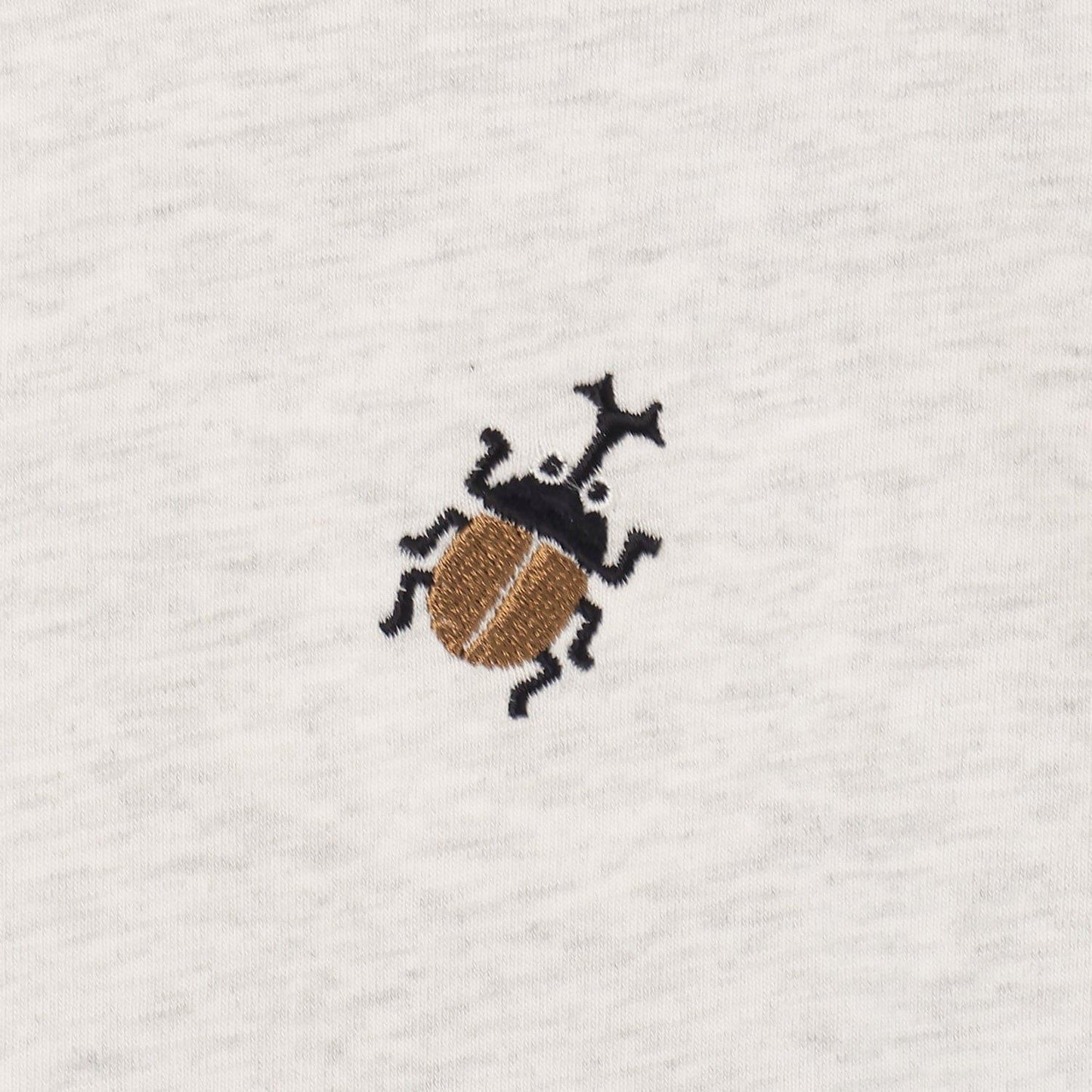 昆蟲刺繡拼接 短袖T恤